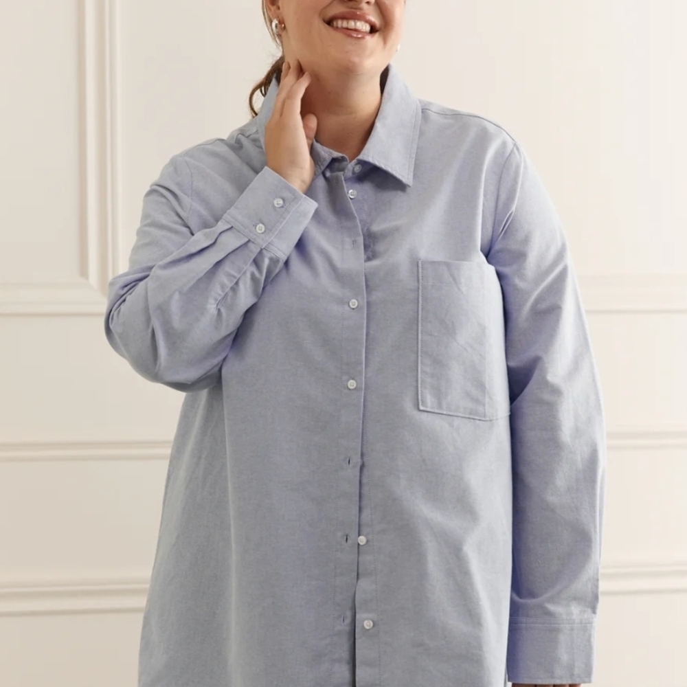Light Blue Button-Up Shirt